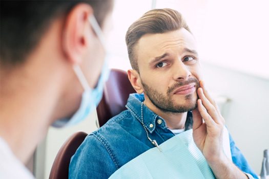 Patient in Argyle smiling after cosmetic dentistry